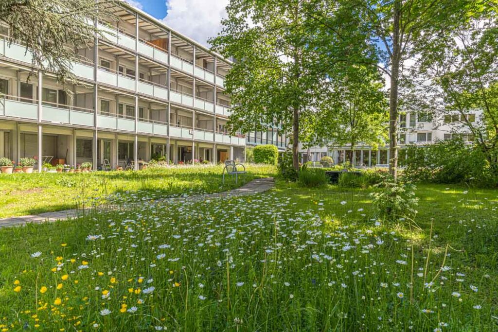Garten des Alters-und Pflegeheim Rheinfelden